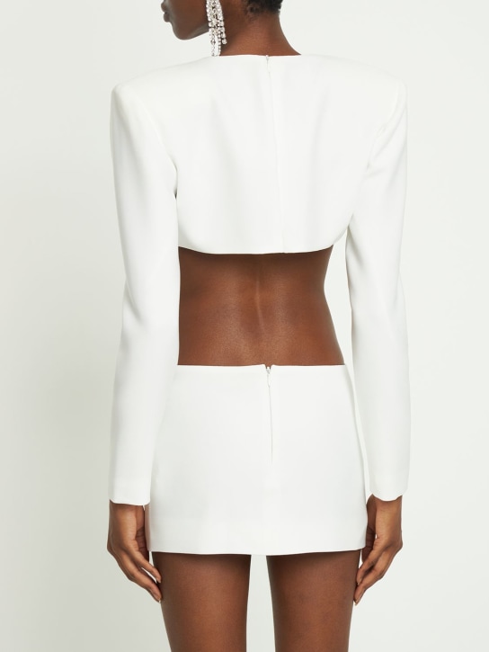 Mônot: LVR Exclusive cutout mini dress