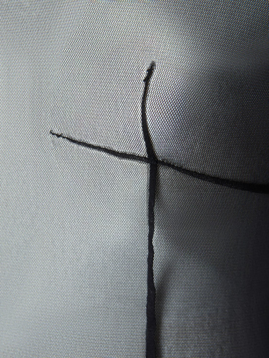 Ann Demeulemeester: Langärmeliges Midikleid aus Tüll „Aris“