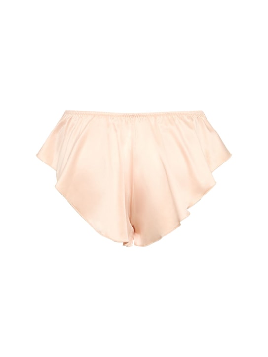 Stella McCartney: Short de pyjama en satin brodé