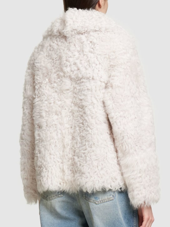 Blancha: Chaqueta corta de shearling