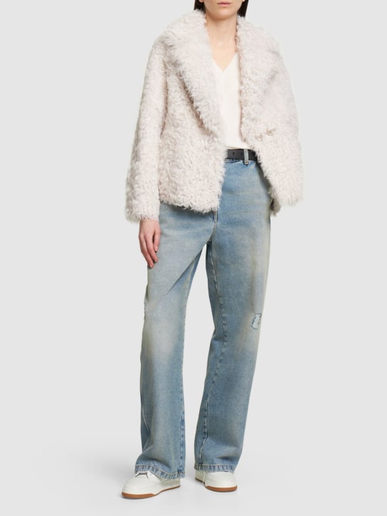 Blancha: Chaqueta corta de shearling