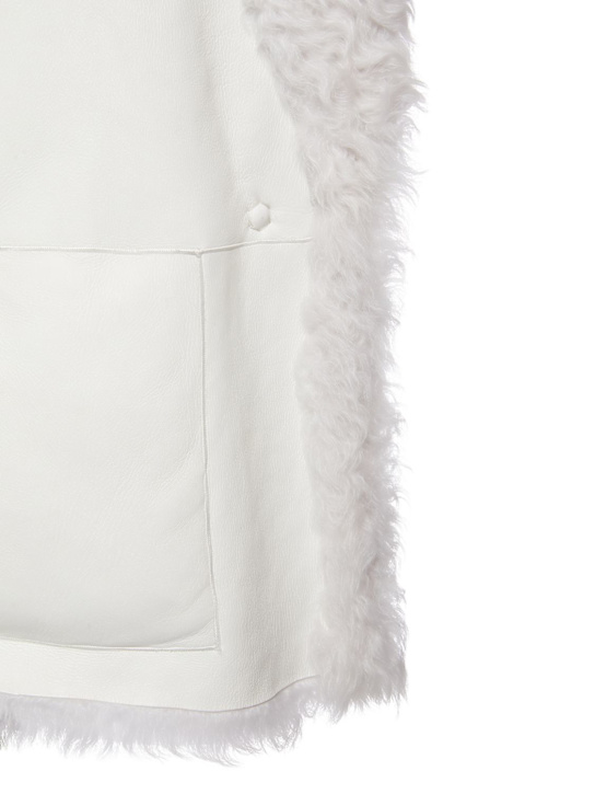 Blancha: Chaqueta corta de shearling