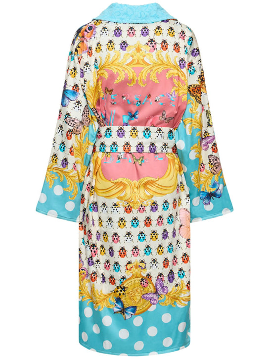 Versace - Robe de chambre imprimée La Vacanza