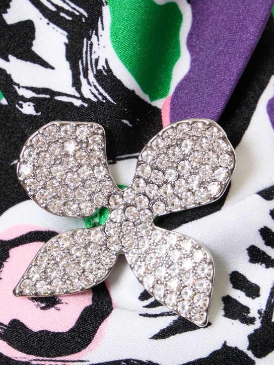Area: Crop top Butterfly stampato