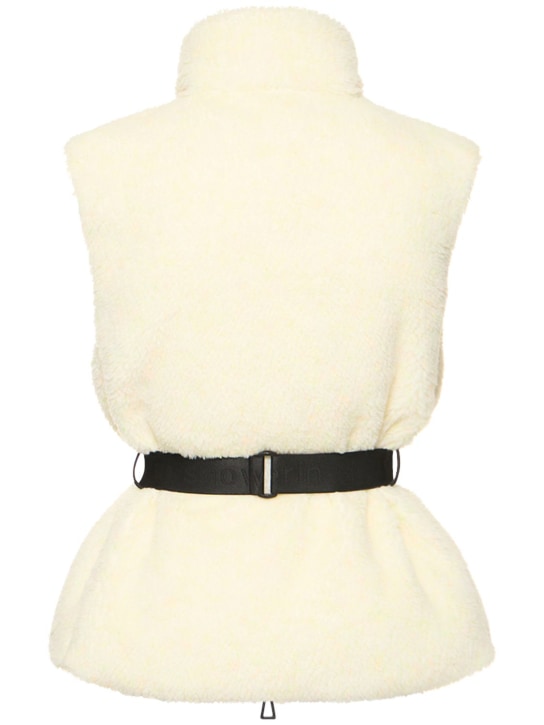 Erin Snow: Nyx recycled sherpa puffer vest