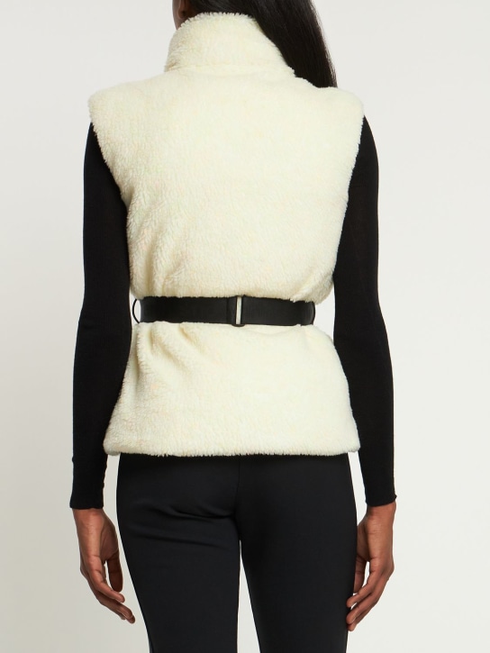 Erin Snow: Nyx recycled sherpa puffer vest