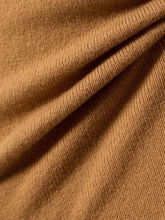 Michael Kors Collection: Body col roulé en maille de cachemire mélangé
