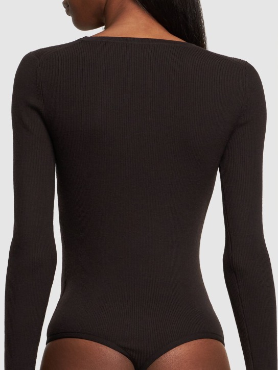 Michael Kors Collection: Body en maille de laine mélangée
