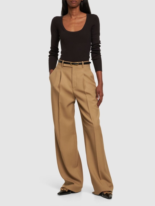 Michael Kors Collection - Body en maille de laine mélangée