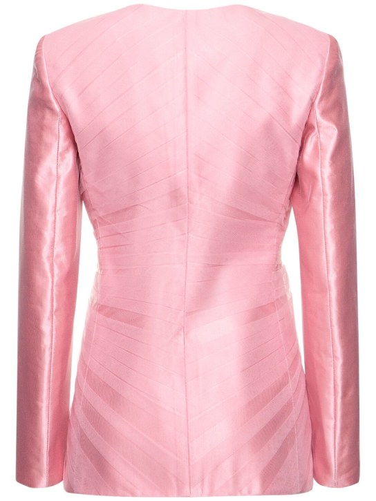 Giorgio Armani: Blazer in seta con zip