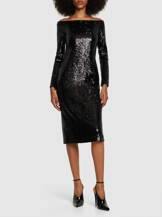 Gauchere: Kleid mit Pailletten