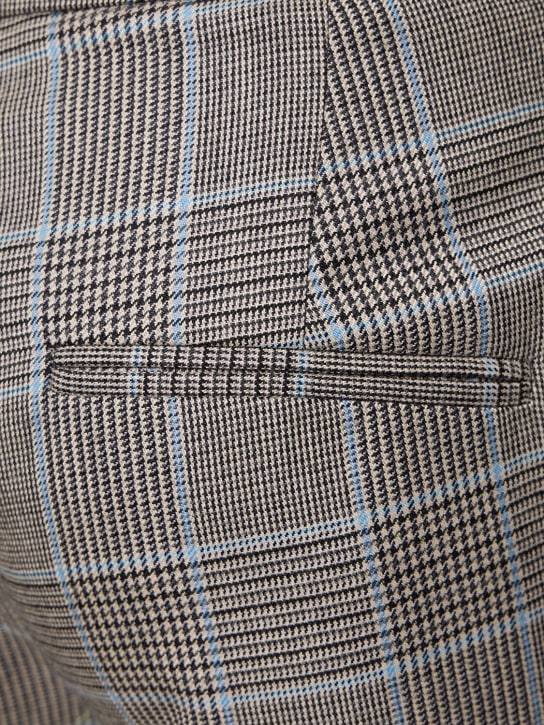 Michael Kors Collection: Haylee wool crepe tailored flared pants