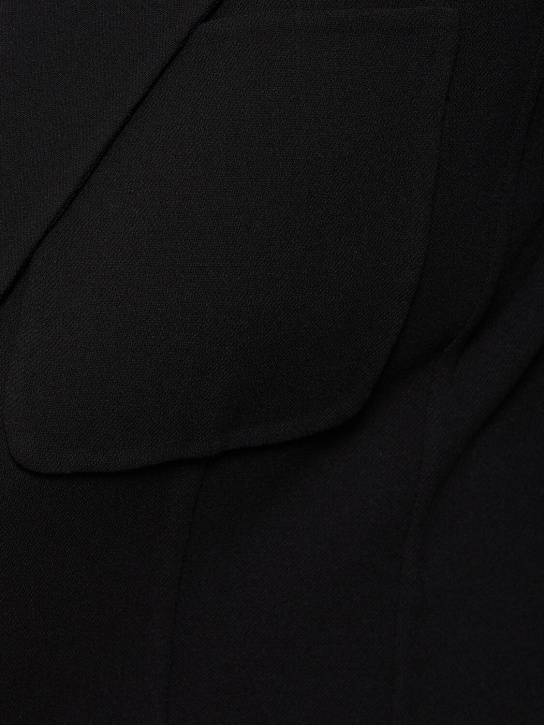 Michael Kors Collection: Jacke aus Stretch-Wollkrepp