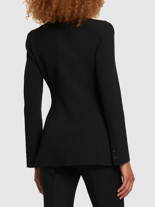 Michael Kors Collection: Jacke aus Stretch-Wollkrepp