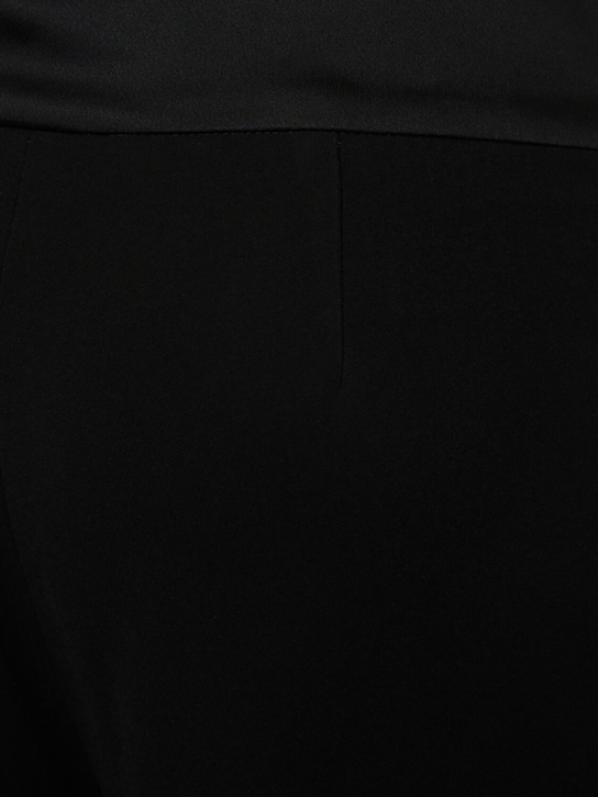 SIMKHAI: Ariah crepe satin pants