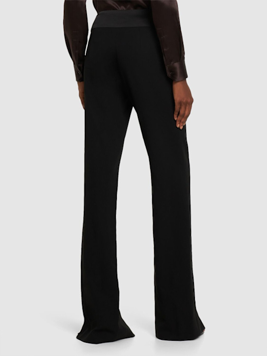 SIMKHAI: Ariah crepe satin pants