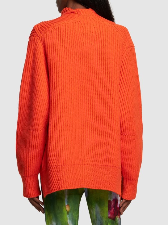 Jil Sander: Maglia in lana superfine