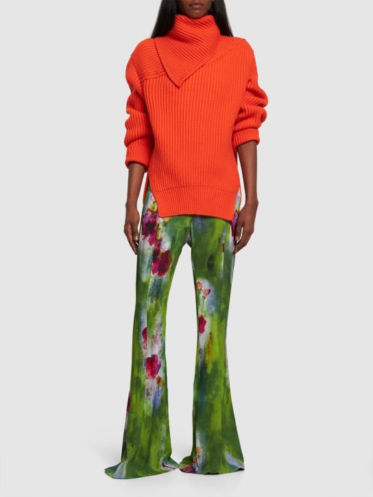Jil Sander: Maglia in lana superfine