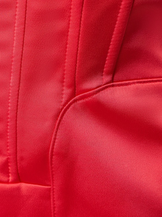 Giuseppe Di Morabito: Vestido bustier corto de satén