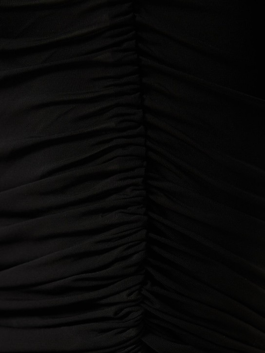 Giuseppe Di Morabito: Robe longue en jersey de viscose à capuche