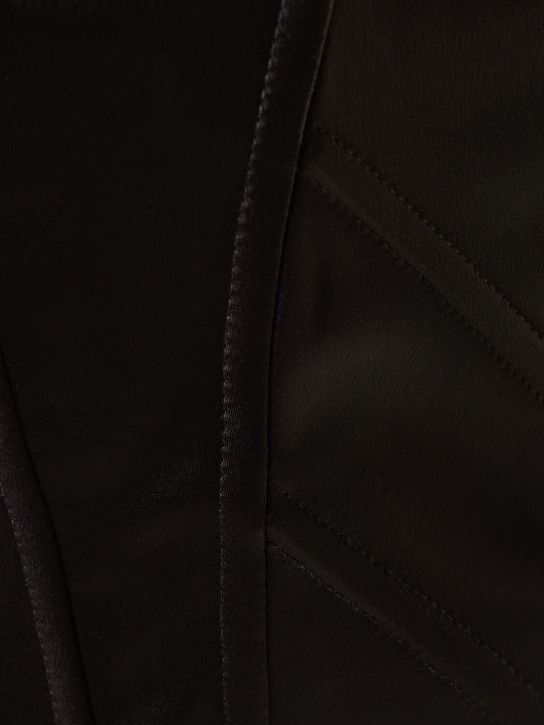 Giuseppe Di Morabito: Stretch satin bustier top