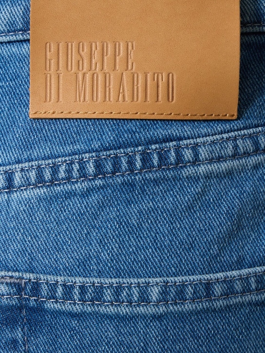 Giuseppe Di Morabito: Langer Rock aus Baumwolldenim