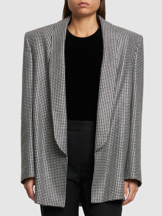 Alexandre Vauthier: Veste oversize en laine mélangée