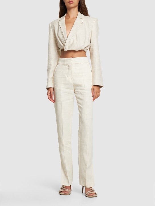Jacquemus - Pantalon en laine Le Pantalon Tibau
