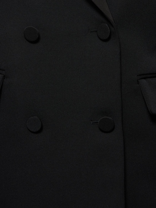 Valentino: Double breasted wool blazer