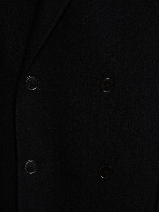 The Row: Wollmantel aus Filz „Ferro“