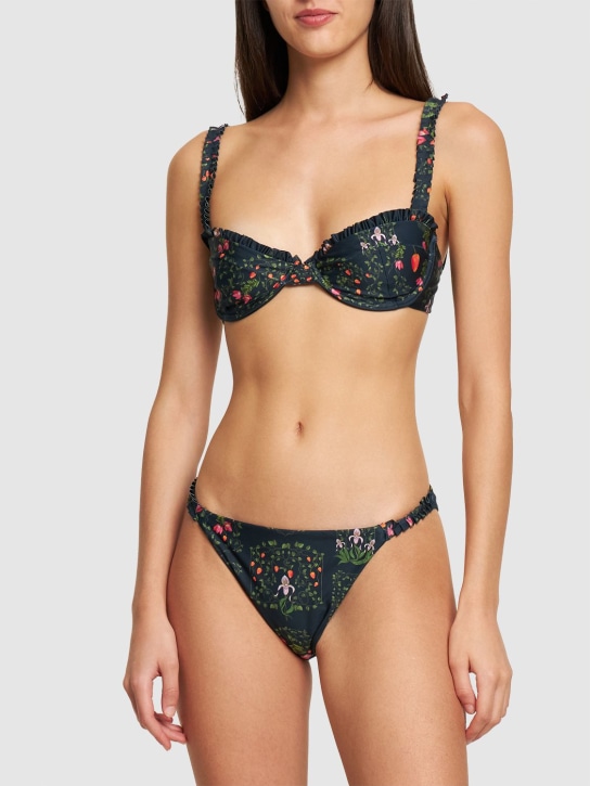 Agua By Agua Bendita - Bas de bikini imprimé Vera Bouquet