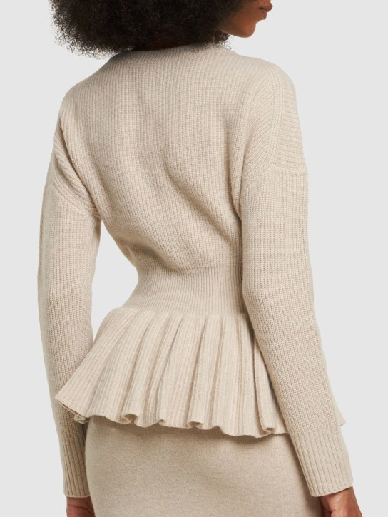 ALTUZARRA: Pull-over en maille de cachemire et laine Vido