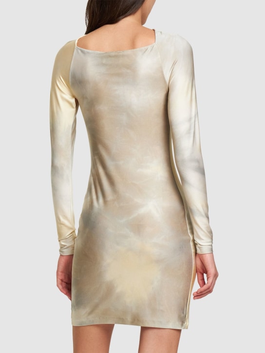 Coperni: Robe courte en jersey ajouré