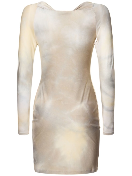 Coperni: Robe courte en jersey ajouré
