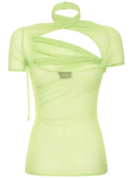 Coperni: Asymmetric Draped Top