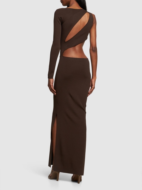 Aya Muse: Robe longue en jersey de viscose Actin