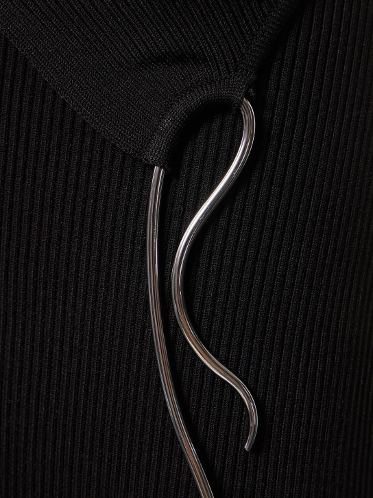 Aya Muse: Vestido largo de jersey de viscosa