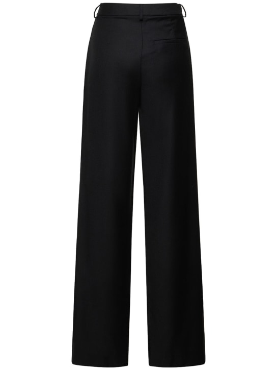 Aya Muse: Pantalon droit en laine Tio