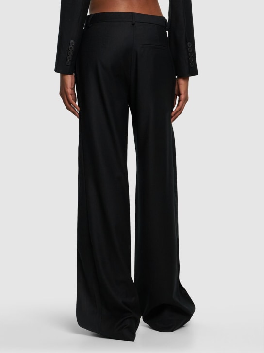 Aya Muse: Pantalon droit en laine Tio