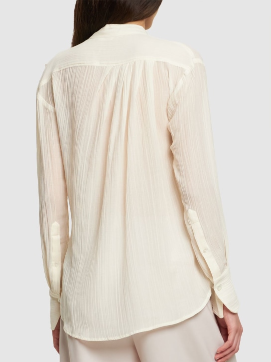 Bite Studios: Georgette organic cotton & silk shirt