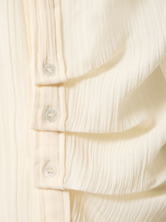 Bite Studios: Georgette organic cotton & silk shirt