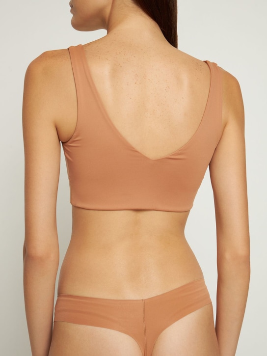 Girlfriend Collective: Bralette en tissu technique stretch Scoop
