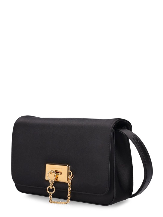 Alexandre Vauthier: Le4 satin shoulder bag