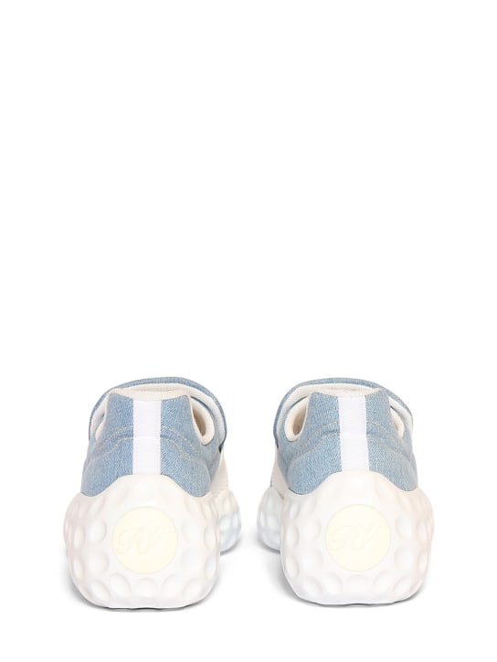 Roger Vivier: Baskets en denim Viv Run