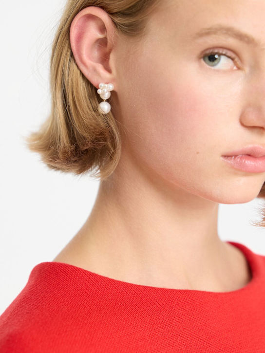 Sophie Bille Brahe - Bisou Perle 14kt & Pearl mono earring