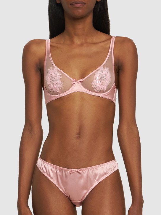 Fleur Du Mal - Soutien-gorge à armature avec perles