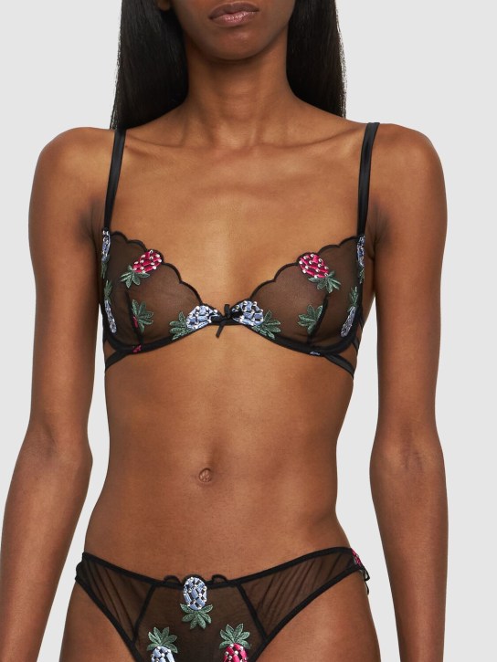 Fleur Du Mal - Soutien-gorge à sangles Bondage Pineapple