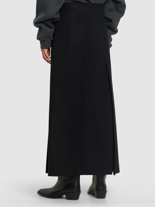 Proenza Schouler: Langer Rock aus Wollfilz