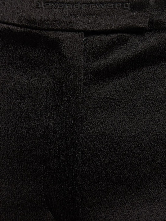 Alexander Wang: Legging en coton mélangé à logo