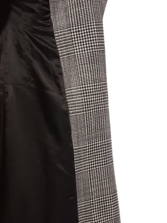 Tom Ford: Prince Of Wales-Midikleid mit Gürtel